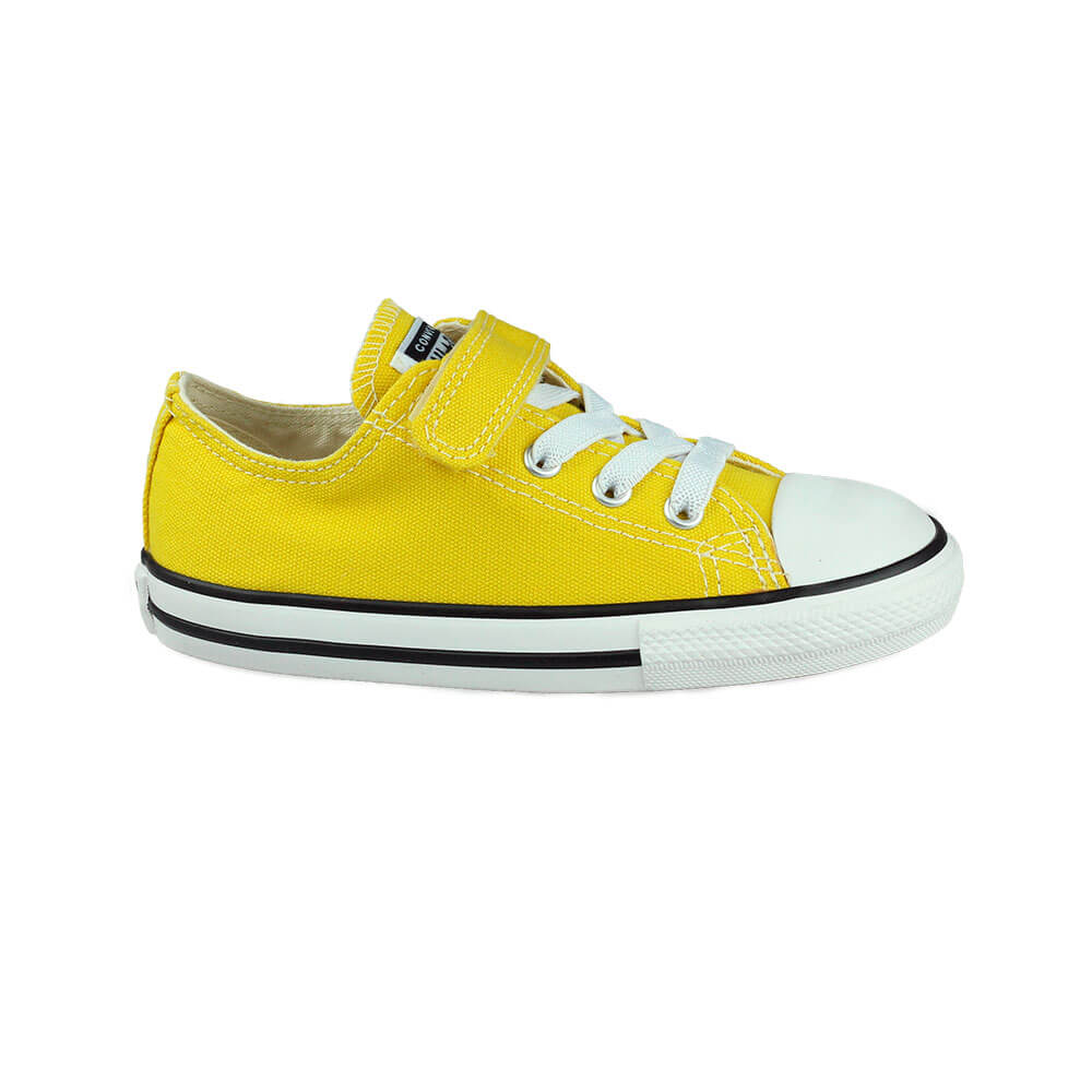 tenis all star amarelo infantil