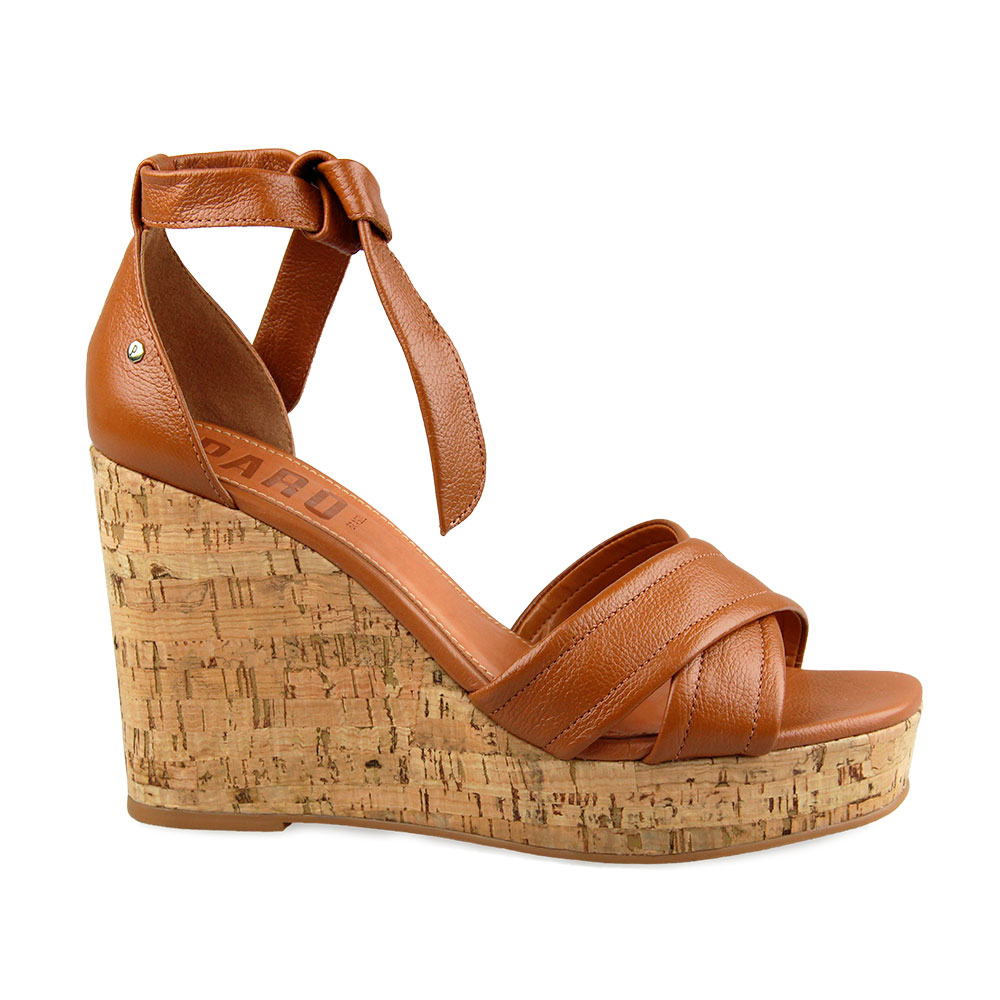 Sandália Feminina Paro Marrom Ref.: 360-3006 | Carioca Calçados